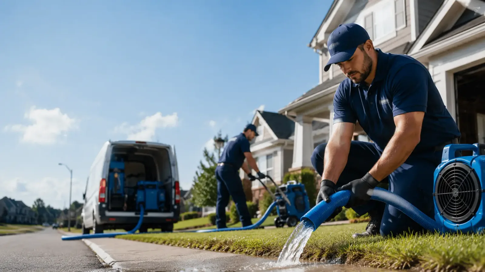 Flood Damage Restoration in Long Bottom, OH